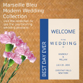 Marseille Bleu Fold Your Own Bookletプログラム チラシ