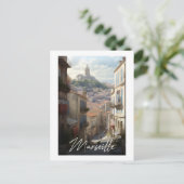Marseille - illustration ポストカード (スタンド正面)