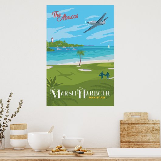 Marsh Harbour Poster ポスター (キッチン)