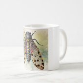 Marsh Treader Insect 180724IREF202 - Watercolor コーヒーマグカップ (正面右)