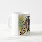 Marsh Treader Insect 180724IREF202 - Watercolor コーヒーマグカップ (正面左)