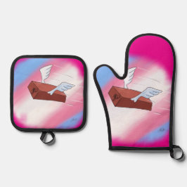 Marsha P. Johnsonが彼女に敬意を表す（フル） 鍋つかみ&鍋敷きセット