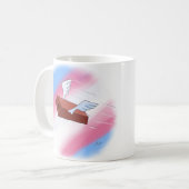 Marsha P. Johnsonが彼女に敬意を表す(Mug) コーヒーマグカップ (正面左)