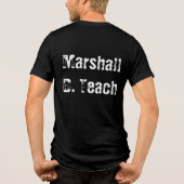 Marshall D. Teach トライブレンドTシャツ (裏面)
