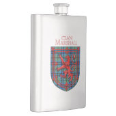 Marshall Tartan Scottish Plaid Lion Rampant フラスク (右)