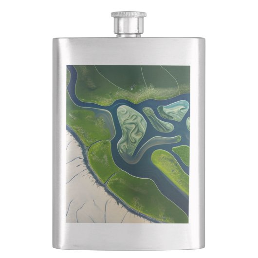Marshland Elegance フラスク (正面)