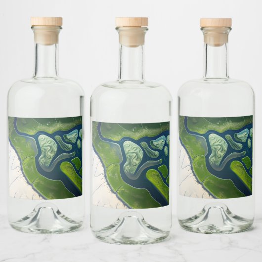 Marshland Elegance リキュールボトルラベル (ボトル)