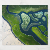 Marshland Elegance リキュールボトルラベル (シングルラベル)