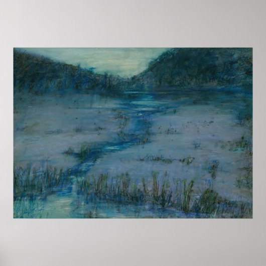 Marshlands at Sundown (ca. 1908) Alice Pike Barney ポスター (正面)