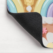 Marshmallowお洒落開花 – 電話鮮やかケース マウスパッド (コーナー)