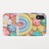 Marshmallowお洒落開花 – 電話鮮やかケース Case-Mate iPhoneケース (裏面(横))