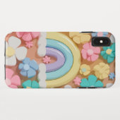 Marshmallowお洒落開花 – 電話鮮やかケース Case-Mate iPhoneケース (裏面(横))