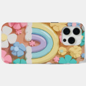 Marshmallowお洒落開花 – 電話鮮やかケース Case-Mate iPhoneケース (裏面 (横))