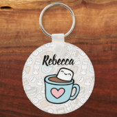 Marshmallowの処理 キーホルダー (正面)