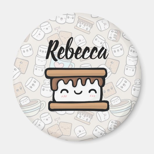 Marshmallowの処理 マグネット (正面)