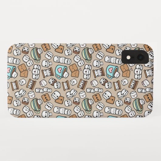 Marshmallowの処理 Case-Mate iPhoneケース (裏面(横))