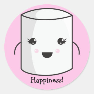 Marshmallowスタンプ ラウンドシール