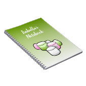 Marshmallowスパイラルフォトノートブック ノートブック (右側)