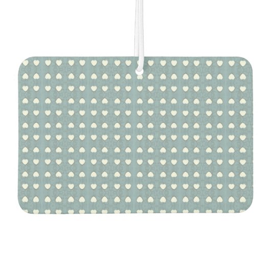 Marshmallowハート カーエアーフレッシュナー (正面)