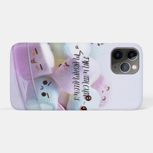 MARSHMALLOW付きAPPLE IPHONE PRO 11ケースiPhone Case-Mate iPhoneケース (裏面(横))