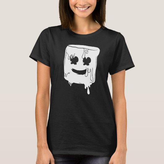 Marshmallow顔Marshmallow Tシャツ (正面)