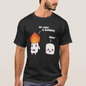 Marshmallow Roaster Smore Camping Smore Station Ca Tシャツ (正面)