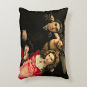 Marsilio Cassottiおよび彼の妻、Faustina Signor アクセントクッション (正面(垂直))