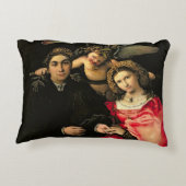 Marsilio Cassottiおよび彼の妻、Faustina Signor アクセントクッション (裏面)