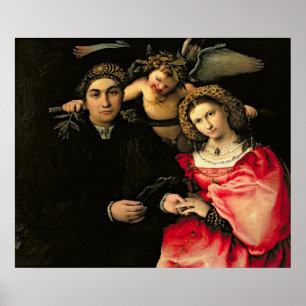 Marsilio Cassottiおよび彼の妻、Faustina Signor ポスター