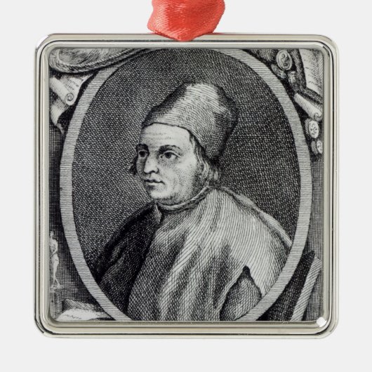 Marsilio Ficino メタルオーナメント (正面)