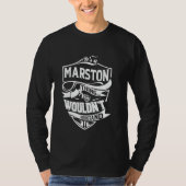 MARSTONのものだから分かるまい ギフト Tシャツ (正面)