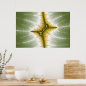 Mart – フラクタルポスター ポスター (キッチン)