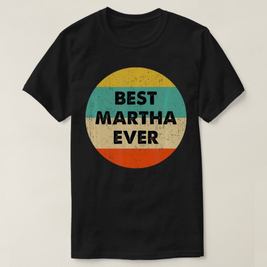 Martha Name  Tシャツ (デザイン正面)