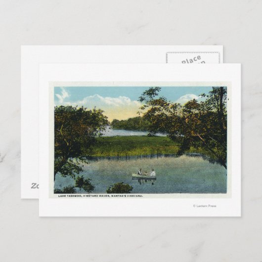 Martha's Vineyard, Lake Tashmoo Scene ポストカード (正面/裏面)