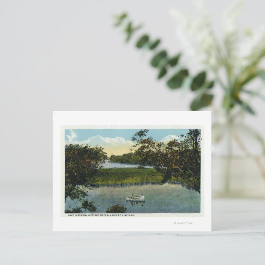 Martha's Vineyard, Lake Tashmoo Scene ポストカード (スタンド正面)