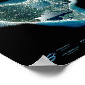 Marthas Vineyard Massachusetts衛星ポスター ポスター (角)