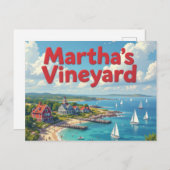 marthas vineyard vacation ポストカード (正面/裏面)