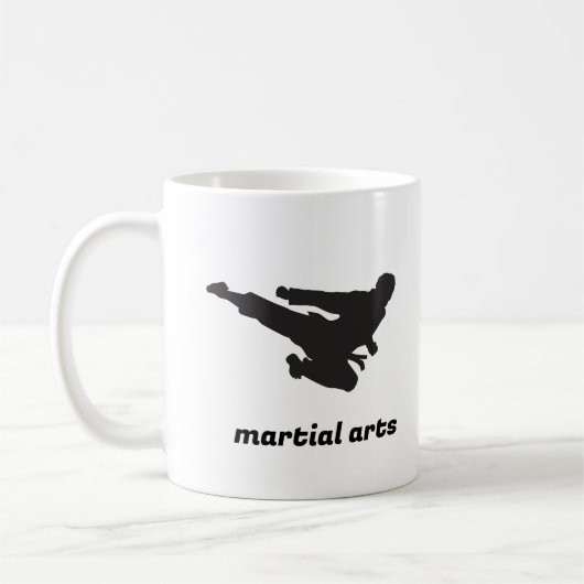  martial arts コーヒーマグカップ (左)