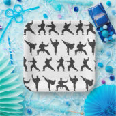 Martial Arts ペーパープレート (パーティー)