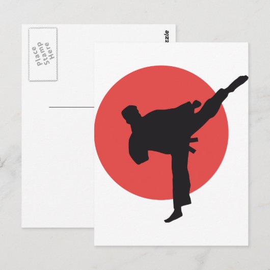 martial arts ポストカード (正面/裏面)