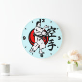 Martial Arts ラージ壁時計 (ホーム)