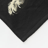 Martial Arts Cat Karate Judo Japanese Flag Funny J フリースブランケット (角)