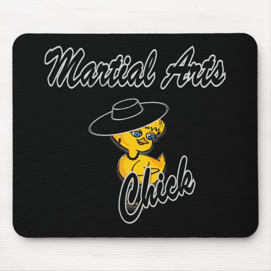 Martial Arts Chick #4 マウスパッド (正面)