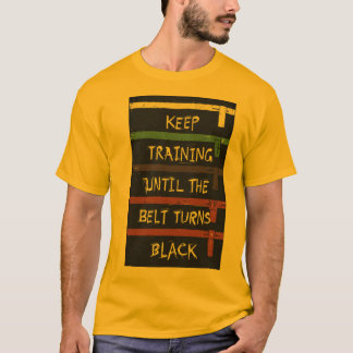 Martial Arts Motivation T-Shirt – 'Keep Training U Tシャツ