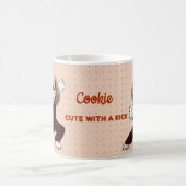 Martial Arts Shih Tzu Mug – Cute Dog Gift モーフィングマグカップ (中央)