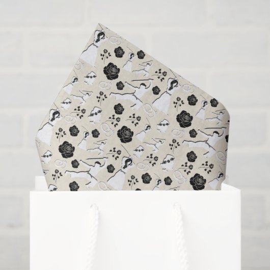 Martial Arts Wedding Tissue Paper 薄葉紙 (ギフトバッグ)