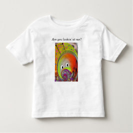 "Martian Fish"幼児プルオーバーフード付きスウェットシャツ トドラーTシャツ