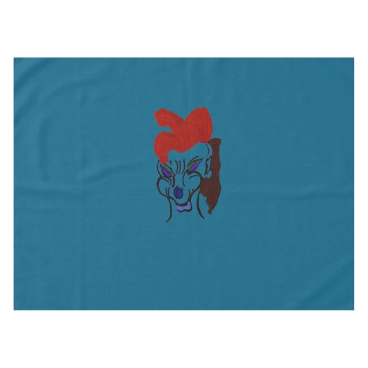 Martian Hound テーブルクロス (正面(横))