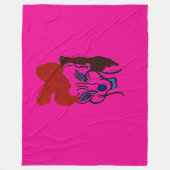 Martian Hound フリースブランケット (正面)