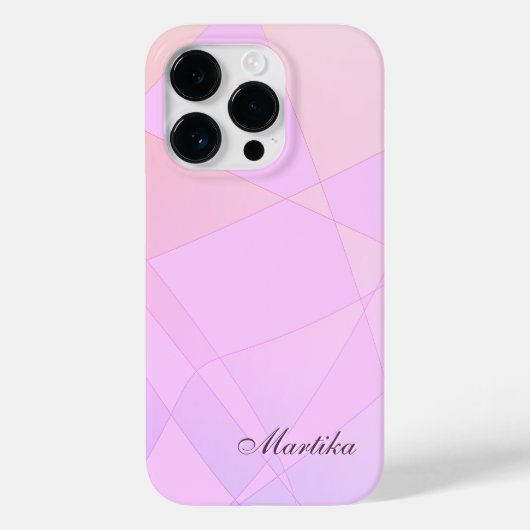 Martika – 名前を追加 – 美しいソフトカラー Case-Mate iPhoneケース (裏面)